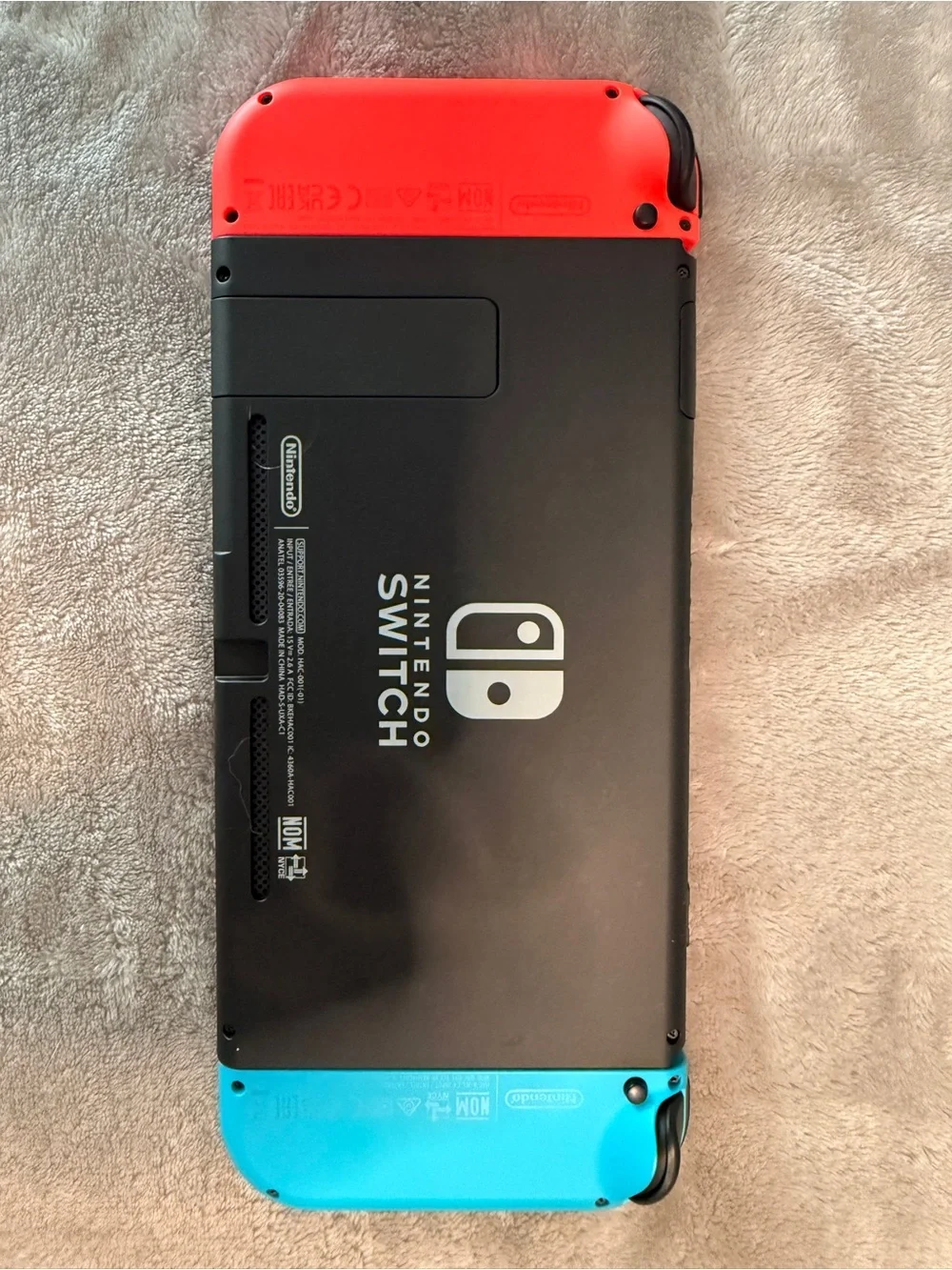 Nintendo Switch with Neon Blue & Neon Red Joy‑Con, Mario Kart Bundle